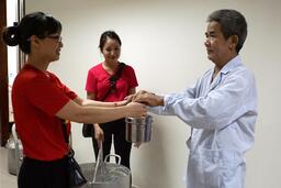 Chương trình từ thiện tại viện huyết học và truyền máu TW