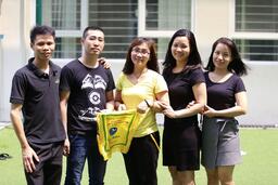 Trường MN Lý Thái Tổ 2 tham gia Giải bơi của Phòng GD&amp;ĐT Cầu Giấy