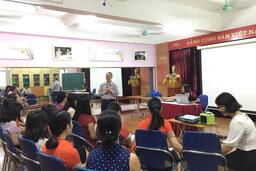 Bồi dưỡng phương pháp dạy Tiếng Anh cho học sinh Mầm non