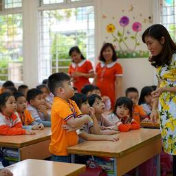 Tham quan trường tiểu học Lý Thái Tổ