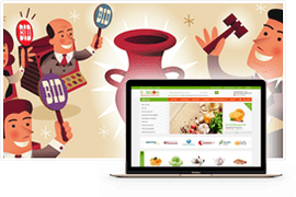 Thiết kế sàn đấu giá thương mại điện tử