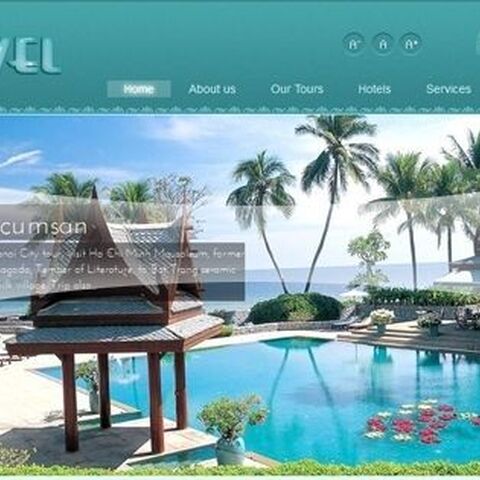 Thiết kế website du lịch 