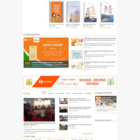 Thiết kế website văn học độc đáo ấn tượng
