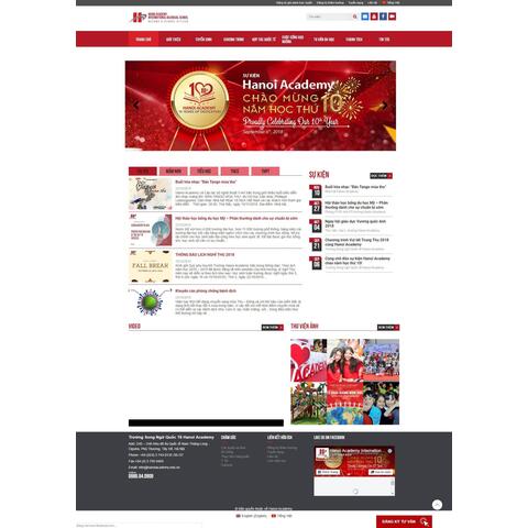Thiết kế website Nhà trẻ &amp; Trường mầm non chuyên ngiệp ấn tượng