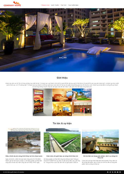 Làm website khách sạn 115