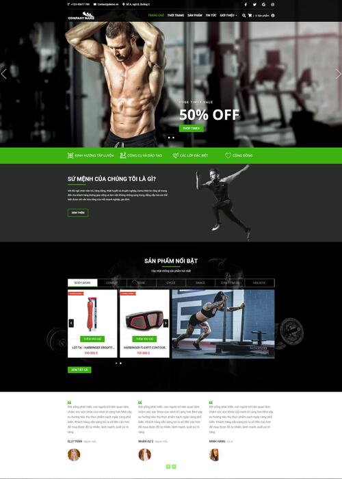 Thiết kế website giới thiệu doanh nghiệp 28