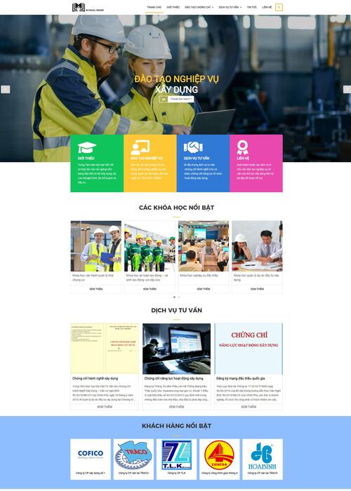 Thiết kế website Edu 33