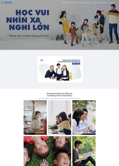 Thiết kế website Edu 35