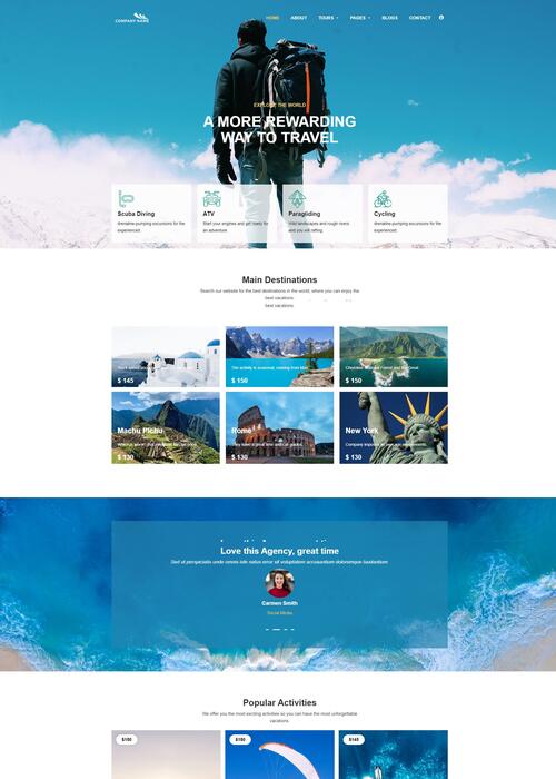 Thiết kế website du lịch 137