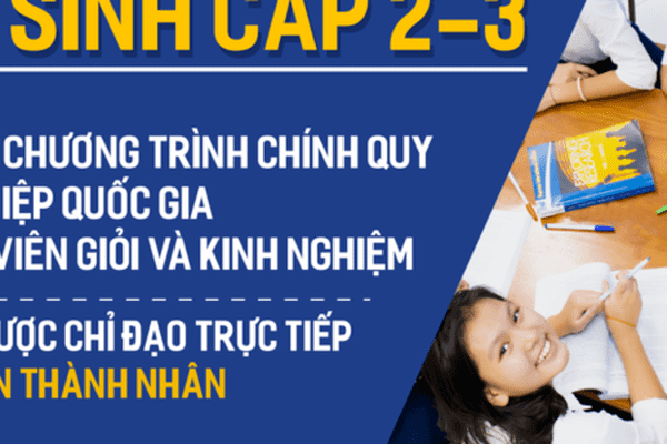 Tuyển sinh cấp 2 – 3 hệ Giáo dục thường xuyên năm học 2020 – 2021
