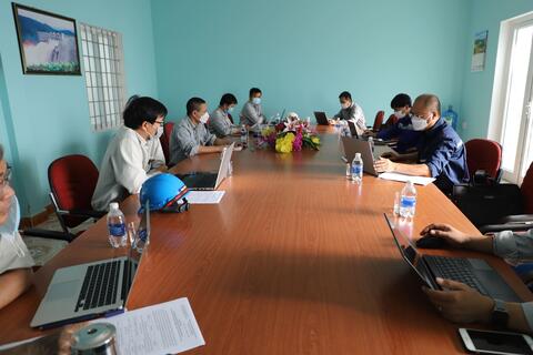 Công ty Thủy điện sông Tranh diễn tập ứng phó thiên tai năm 2021