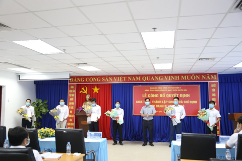 Công ty Nhiệt điện Duyên Hải công bố các quyết định về công tác Đảng