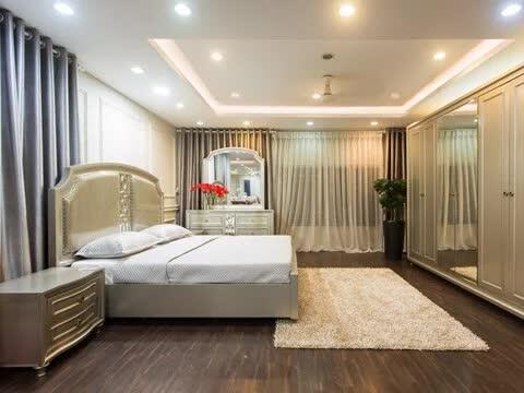 Giường ngủ gỗ công nghiệp hiện đại