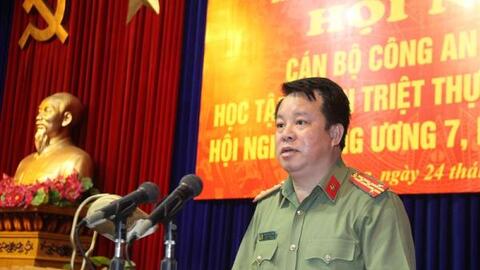 Đảng ủy Công an thành phố: Học tập, quán triệt thực hiện Nghị quyết Trung ương 7 (khóa XII)
