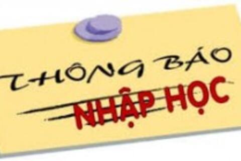 Thông báo nhập học lớp bồi dưỡng lãnh đạo, quản lý cấp phòng (lớp 01 dành cho viên chức)