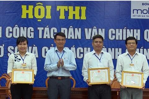 Hội thi tuyên truyền công tác dân vận chính quyền