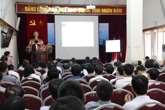 Tại Hội thảo các đại biểu được nghe các bài báo cáo của các chuyên gia đến từ Nhật Bản và trực tiếp thảo luận